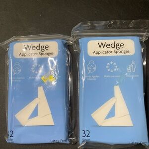 Smartpoint Wedge Applicator Sponges Latex Free 32 Wedges-2 Pack (64 Wedges)